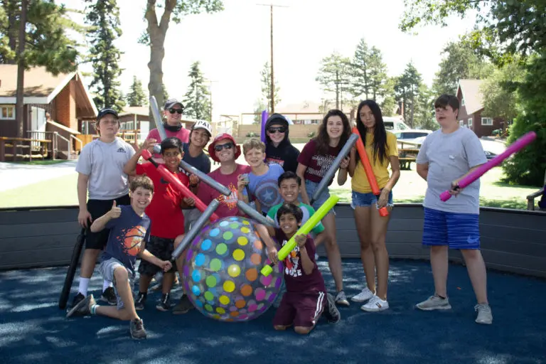 kids playing wacky sports