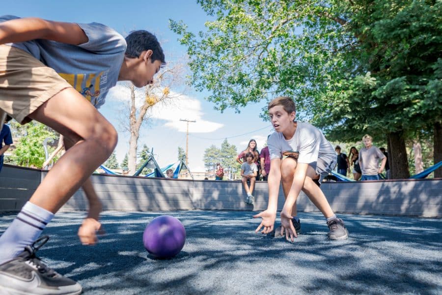 Gaga Ball at Pali Adventures