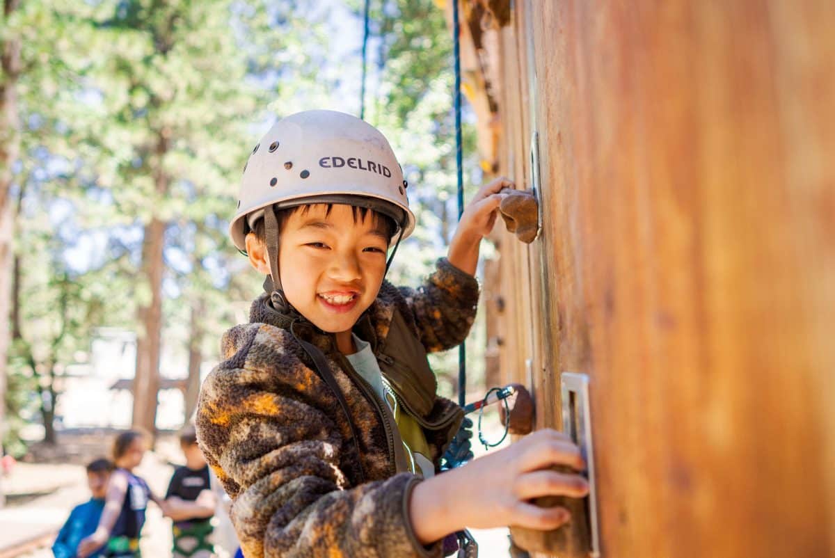Mini Camp campers at Pali Adventures