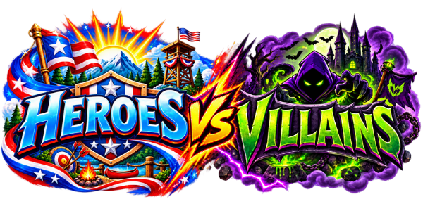 Heroes vs. Villains session theme